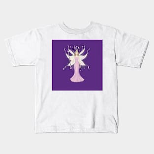 Angel Sophia - Reiki Love Angel illustration by Benita Jayne Kids T-Shirt